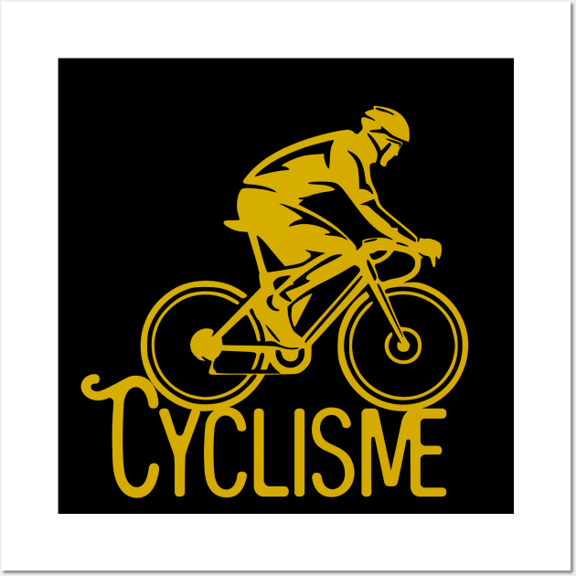 cyclisme Wall Art by vintagejoa